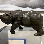 bronze bear statue